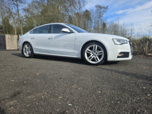 2015 Audi A5 2.0 Tdi S Line in White — image 2