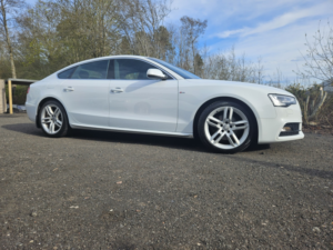 2015 Audi A5 2.0 Tdi S Line in White — image 3
