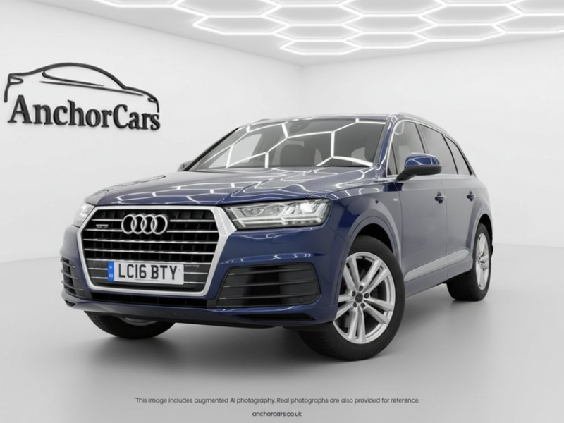 2016 Audi Q7 3.0 Tdi 218 Quattro S Line Tiptronic in Black — image 1