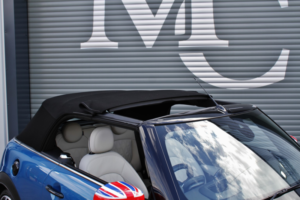 2024 MINI Convertible 2.0 Convertible John Cooper Works in Blue — image 3