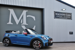 2024 MINI Convertible 2.0 Convertible John Cooper Works in Blue — image 6