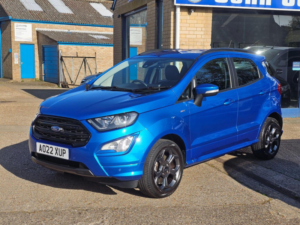 2022 Ford Ecosport 1.0t Ecoboost St-Line Euro 6 (s/s) 5dr in Blue — image 2
