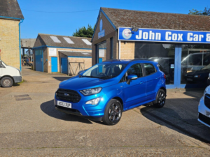 2022 Ford Ecosport 1.0t Ecoboost St-Line Euro 6 (s/s) 5dr in Blue — image 3
