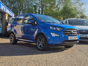 2022 Ford Ecosport 1.0t Ecoboost St-Line Euro 6 (s/s) 5dr in Blue — image 6