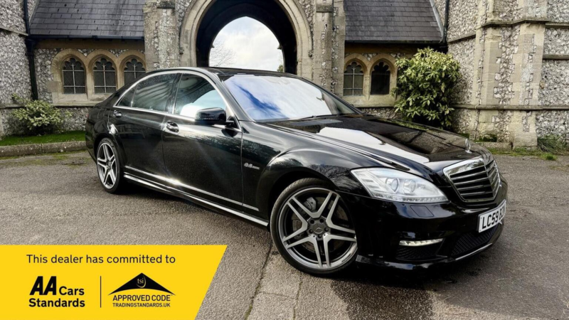 2009 Mercedes-Benz S Class 6.2 S63l V8 Amg G-Tronic Euro 4 4dr in Black — image 1