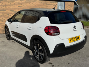 2021 Citroen C3 1.2 Puretech Shine Plus Euro 6 (s/s) 5dr in White — image 4