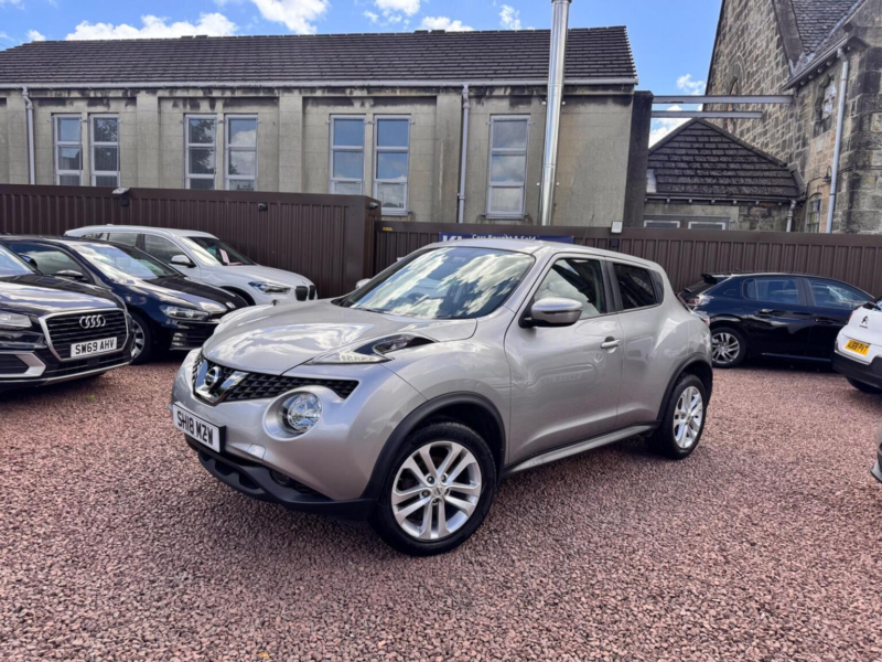 2018 Nissan Juke 1.2 Dig-T Acenta Euro 6 (s/s) 5dr in Silver — image 1