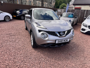 2018 Nissan Juke 1.2 Dig-T Acenta Euro 6 (s/s) 5dr in Silver — image 2