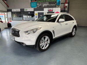 2014 Infiniti Qx70 3.0d V6 Gt Auto 4WD Euro 5 5dr in White — image 2