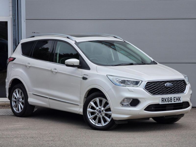 2018 Ford Kuga 2.0 Tdci Vignale Powershift AWD Euro 6 (s/s) 5dr in White — image 1