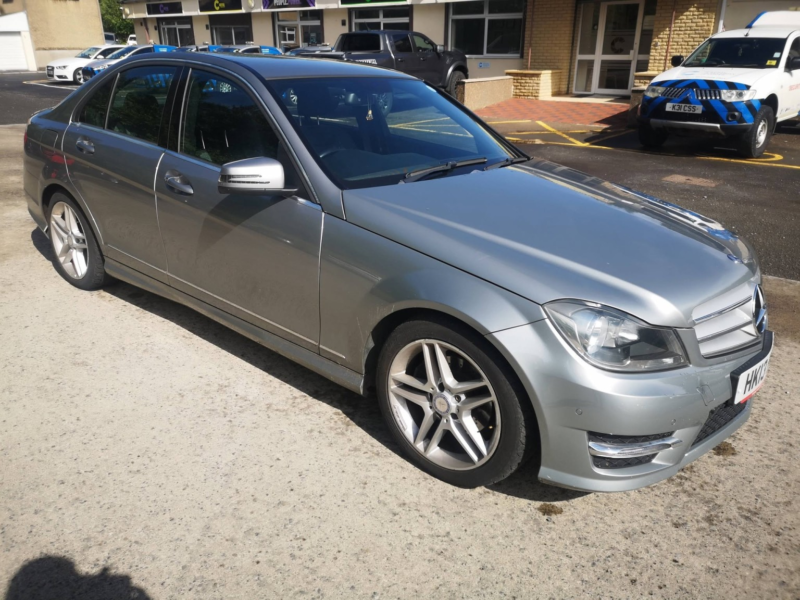 2013 Mercedes-Benz C Class 2.1 C220 Cdi Amg Sport in Silver — image 1