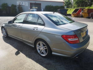2013 Mercedes-Benz C Class 2.1 C220 Cdi Amg Sport in Silver — image 3