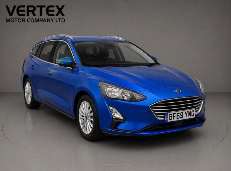 2020 Ford Focus 1.5 Ecoblue Titanium Auto Euro 6 (s/s) 5dr in Blue — image 1