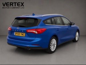 2020 Ford Focus 1.5 Ecoblue Titanium Auto Euro 6 (s/s) 5dr in Blue — image 3