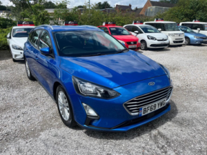 2020 Ford Focus 1.5 Ecoblue Titanium Auto Euro 6 (s/s) 5dr in Blue — image 4