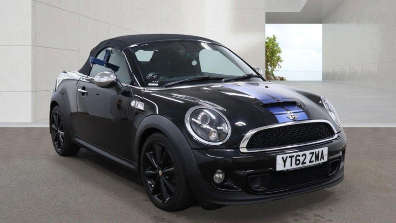 2012 MINI Roadster 1.6 Cooper S Auto Euro 5 2dr in Black — image 1