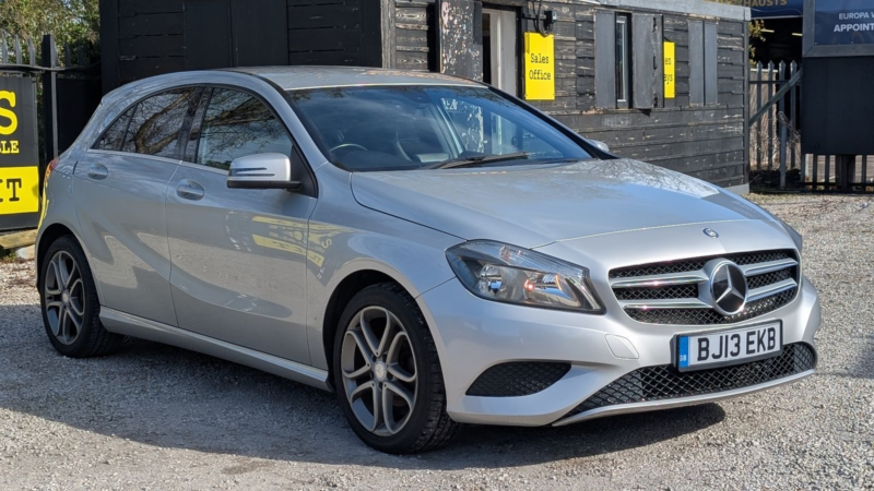 2013 Mercedes-Benz A Class 1.5 A180 Cdi Blueefficiency Sport Hatchback 5dr Diesel Manual Euro 5 (s/s) (109 Ps) in Silver — image 1