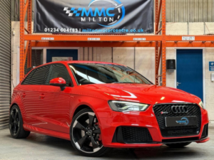 2015 Audi Rs3 2.5 Tfsi Sportback S Tronic Quattro Euro 6 (s/s) 5dr (nav) in Red — image 1