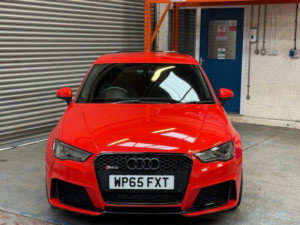 2015 Audi Rs3 2.5 Tfsi Sportback S Tronic Quattro Euro 6 (s/s) 5dr (nav) in Red — image 5