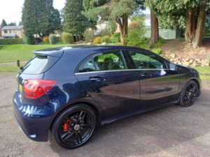 2018 Mercedes-Benz A Class 1.5 A180d Amg Line in Blue — image 3