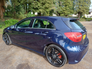 2018 Mercedes-Benz A Class 1.5 A180d Amg Line in Blue — image 5