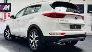 2018 Kia Sportage 1.6 T-Gdi Gt-Line S Dct AWD Euro 6 5dr in White — image 3