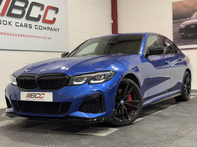 2021 BMW 3 Series 3.0 M340d Mht Auto Xdrive Euro 6 (s/s) 4dr in Blue — image 1
