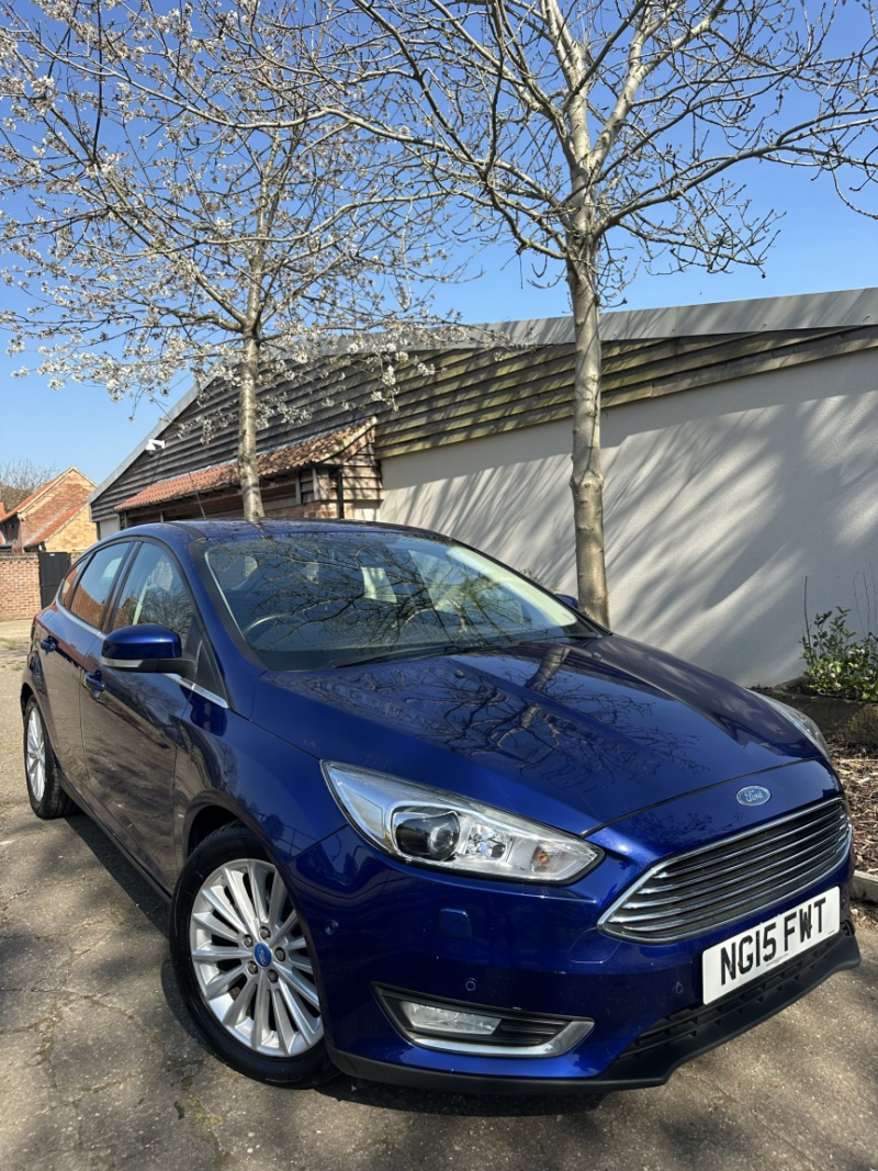2015 Ford Focus 1.5 Tdci Titanium X in Blue — image 1