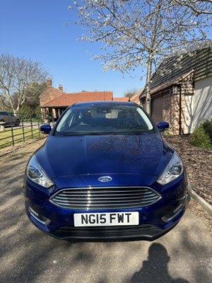 2015 Ford Focus 1.5 Tdci Titanium X in Blue — image 2