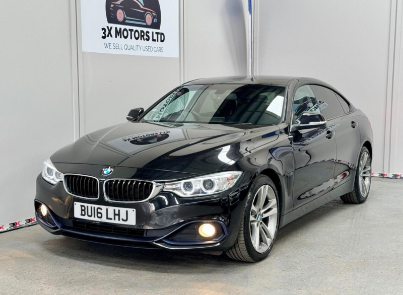 2015 BMW 4 Series Gran Coupe 2.0 420d Sport Euro 6 (s/s) 5dr in Black — image 1