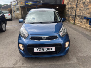 2016 Kia Picanto 1.25 Ecodynamics 2 Euro 5 (s/s) 5dr in Blue — image 2
