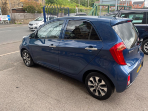 2016 Kia Picanto 1.25 Ecodynamics 2 Euro 5 (s/s) 5dr in Blue — image 4