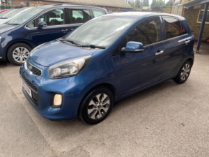 2016 Kia Picanto 1.25 Ecodynamics 2 Euro 5 (s/s) 5dr in Blue — image 5
