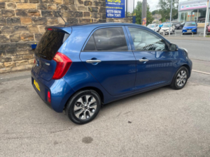 2016 Kia Picanto 1.25 Ecodynamics 2 Euro 5 (s/s) 5dr in Blue — image 6