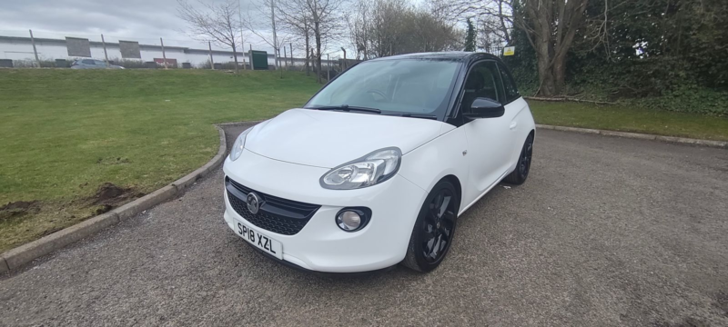 2018 Vauxhall Adam 1.2i Ecoflex Energised Hatchback 3dr Petrol Manual Euro 6 (s/s) (70 Ps) in White — image 1