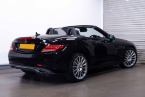 2018 Mercedes-Benz Slc 2.0 Slc300 Amg Line G-Tronic Euro 6 (s/s) 2dr in Black — image 2