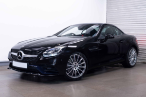2018 Mercedes-Benz Slc 2.0 Slc300 Amg Line G-Tronic Euro 6 (s/s) 2dr in Black — image 5