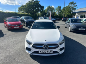 2020 Mercedes-Benz A Class 1.3 A180 Amg Line 7g-Dct Euro 6 (s/s) 4dr in White — image 2