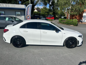 2020 Mercedes-Benz A Class 1.3 A180 Amg Line 7g-Dct Euro 6 (s/s) 4dr in White — image 3