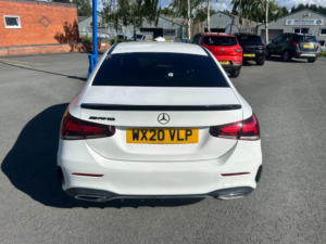 2020 Mercedes-Benz A Class 1.3 A180 Amg Line 7g-Dct Euro 6 (s/s) 4dr in White — image 5