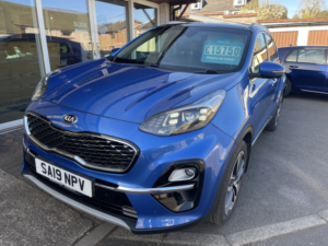 2019 Kia Sportage 1.6 T-Gdi 4 in Blue — image 2