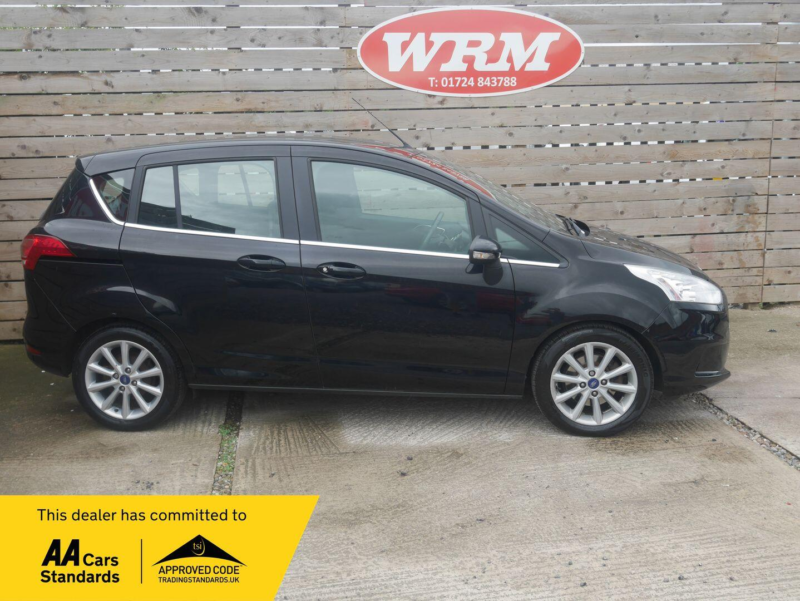 2016 Ford B-Max 1.0t Ecoboost Titanium MPV 5dr Petrol Manual Euro 5 (s/s) (125 Ps) in Black — image 1
