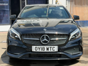 2018 Mercedes-Benz A Class 1.6 A160 Amg Line (premium) 7g-Dct Euro 6 (s/s) 5dr in Black — image 5