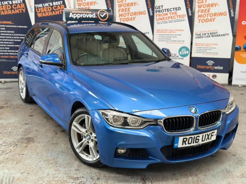 2016 BMW 3 Series 3.0 335d M Sport Touring Auto Xdrive Euro 6 (s/s) 5dr in Blue — image 1