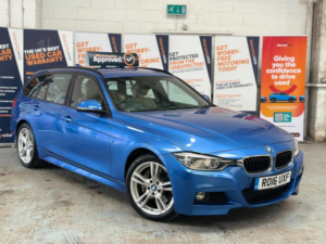 2016 BMW 3 Series 3.0 335d M Sport Touring Auto Xdrive Euro 6 (s/s) 5dr in Blue — image 2