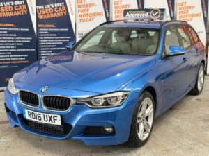 2016 BMW 3 Series 3.0 335d M Sport Touring Auto Xdrive Euro 6 (s/s) 5dr in Blue — image 3