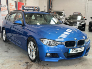 2016 BMW 3 Series 3.0 335d M Sport Touring Auto Xdrive Euro 6 (s/s) 5dr in Blue — image 4