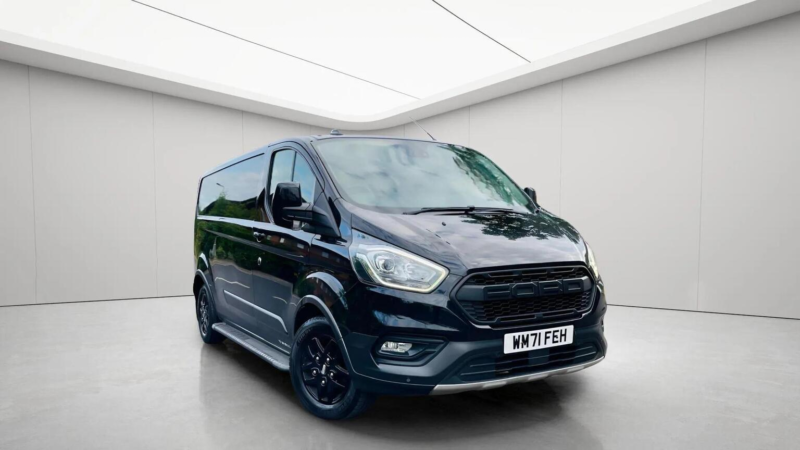 2022 Ford Transit Custom 2.0 300 Ecoblue Trail L2 H1 Euro 6 (s/s) 5dr in Black — image 1