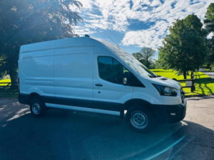 2023 Ford Transit 2.0 350 Ecoblue Leader Fwd L3 H3 Euro 6 (s/s) 5dr in White — image 3