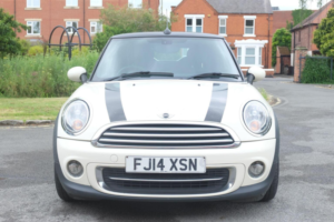 2014 MINI Convertible 1.6 Cooper Euro 6 (s/s) 2dr in White — image 2